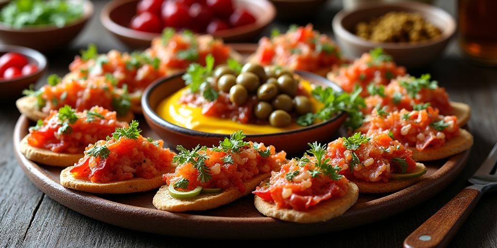 Selección de tapas españolas