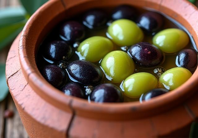 Fermentación tradicional de aceitunas